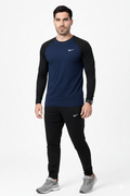 Tracksuit For summer –Drifit Navy & Black Track Suit Full Sleeve.