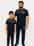 Like father like son-Navy & Gray Adi Awesome Combo.