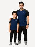 Like Father Like Son- Navy & Black Awesome Combo.
