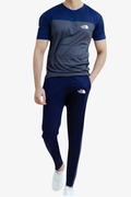 Tracksuit For summer – Grey Front & Royal Blue Combo
