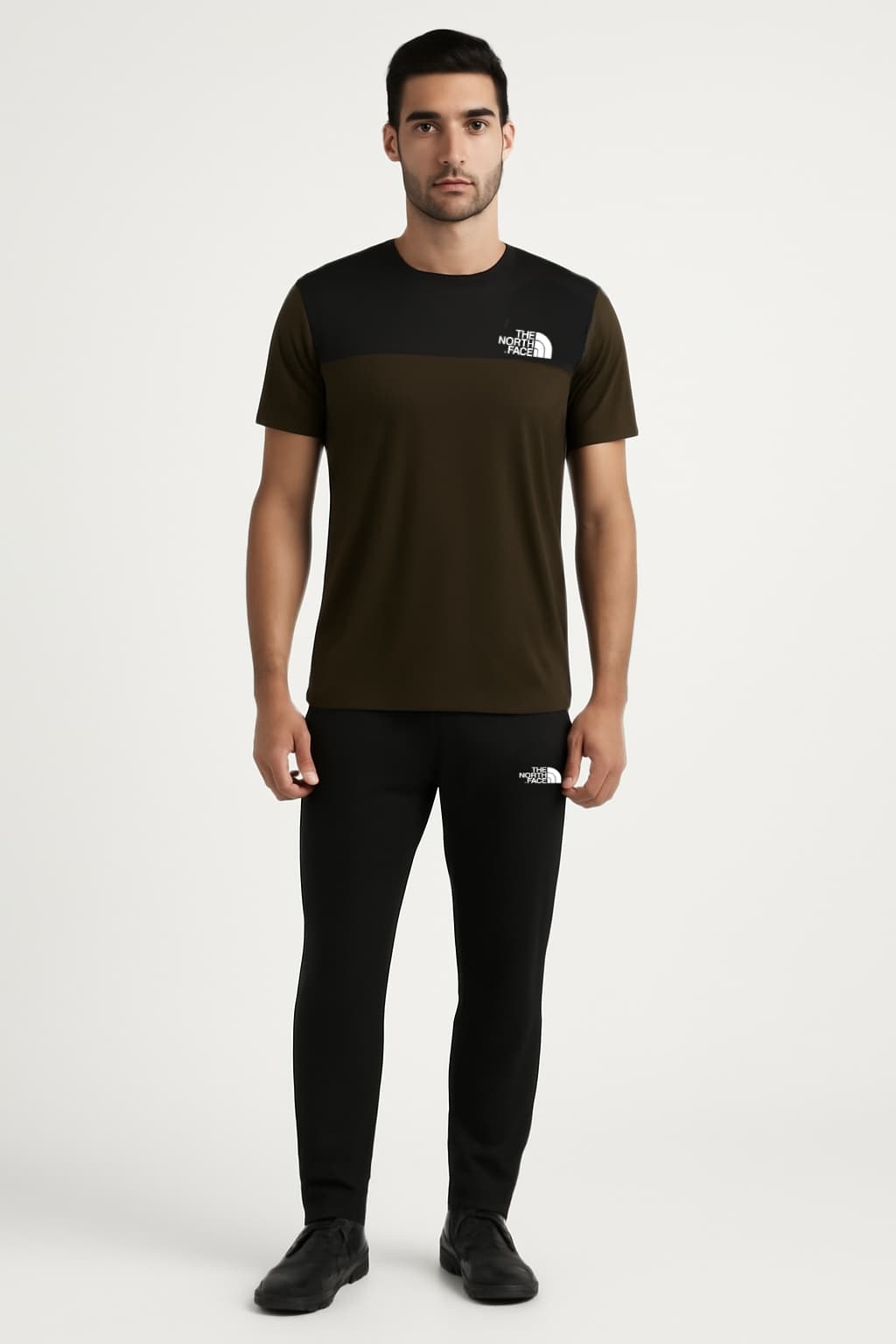 Tracksuit For summer – Olive Green & Black Combo