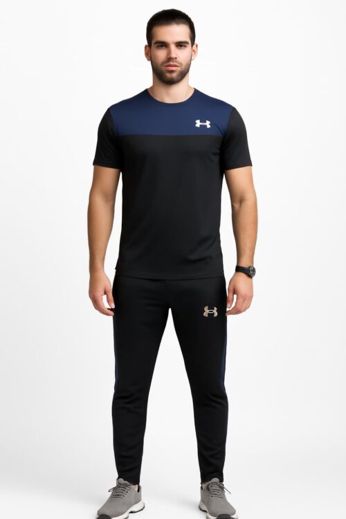 Tracksuit For summer -Navy & Black Combo