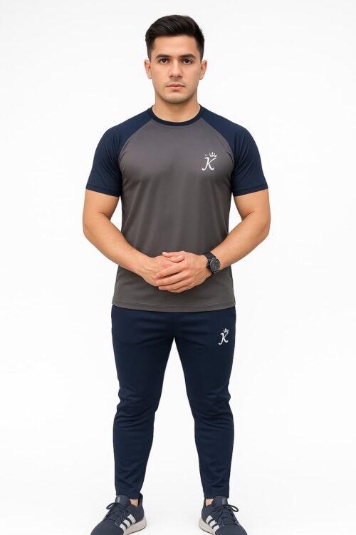 Tracksuit For summer – awesome Grey & Blue Combo