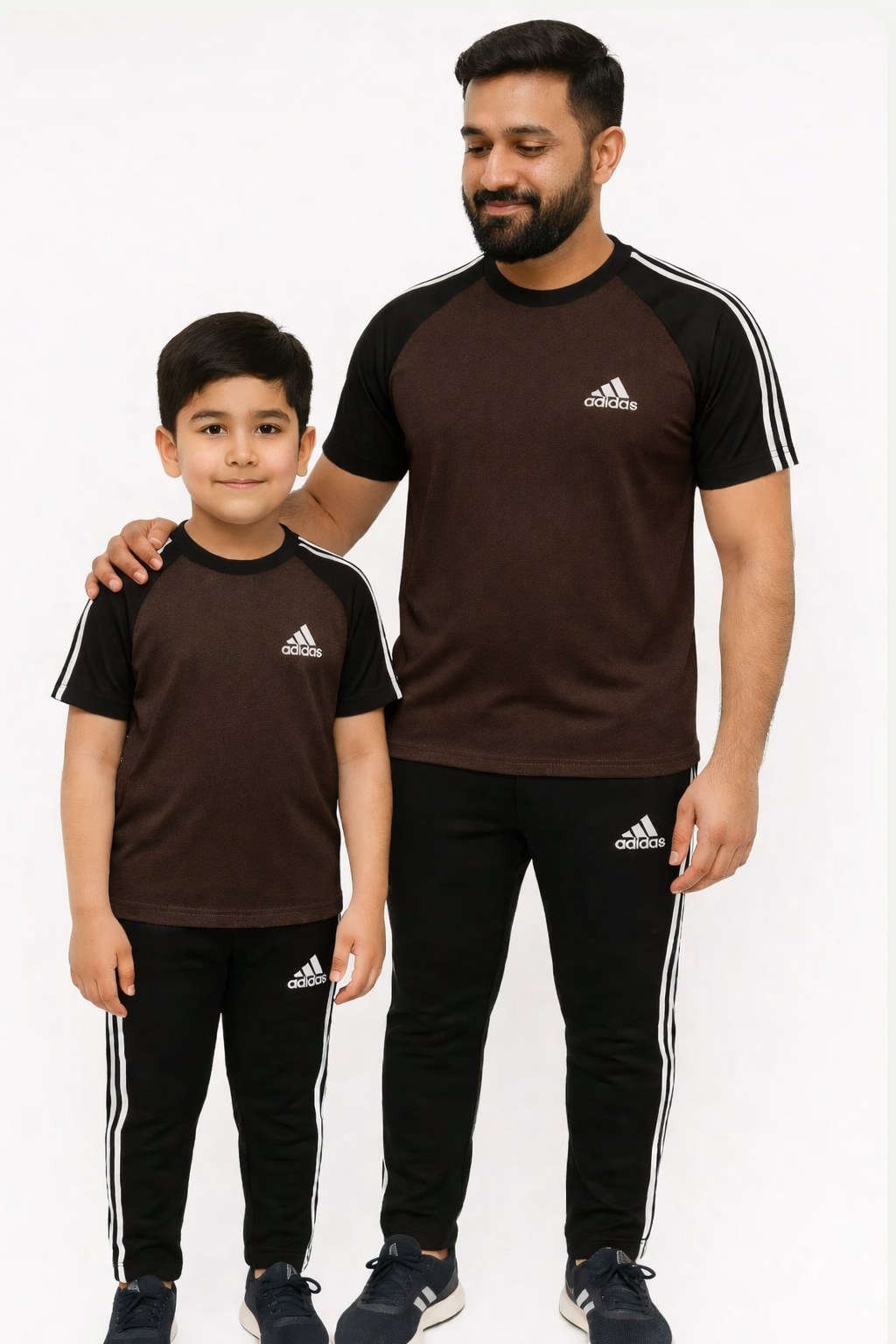 Like father like son-Black & Brown Adi Awesome Combo.